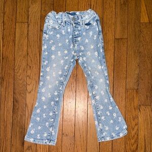 Old Navy Kids Light Blue Floral Jeans